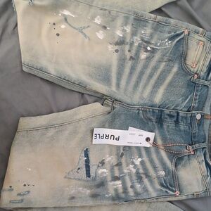 Purple jeans brand new